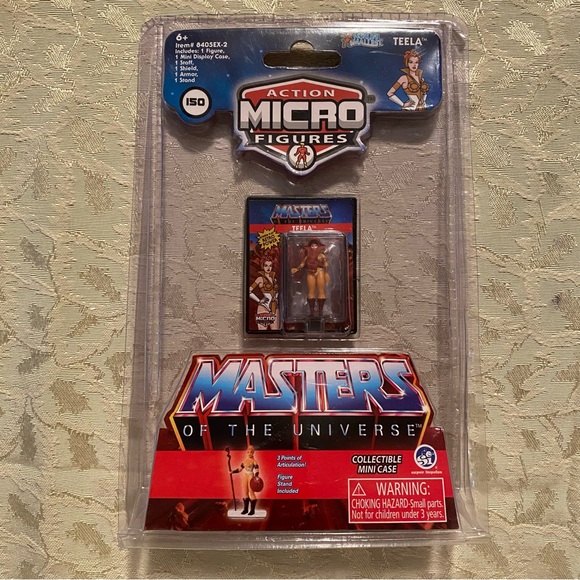 World’s Smallest Action Micro-Figures Masters of the Universe “Teela” - Picture 1 of 2
